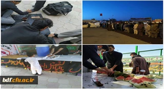 خدمت رسانی به زوار پاکستانی اربعین توسط موکب دانشگاه فرهنگیان
