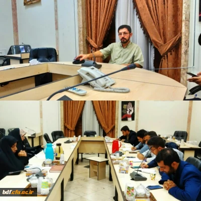 سومین نشست اعضای شورای تبیین مواضع بسیج دانشجویی دانشگاه فرهنگیان برگزار شد