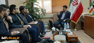 برگزاری نشست جمعی از مسئولین بسیج دانشجویی دانشگاه فرهنگیان یزد با ریاست سازمان مدیریت و برنامه ریزی استان یزد