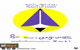 بسیج دانشجویی دانشگاه فرهنگیان نسیبه تهران:

اولین رویداد ایده پردازی تیچاپ با محوریت سند تحول بنیادین