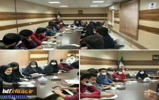 شورای تبیین مواضع بسیج دانشجویی پردیس ایلام:

جلسه شورا با سارا فلاحی، نماینده منتخب مردم ایلام در مجلس یازدهم