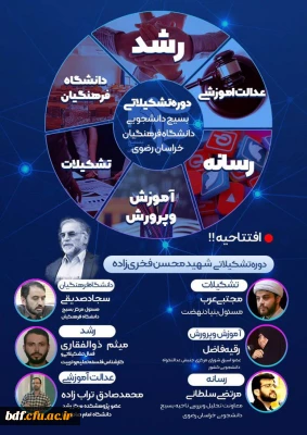 دوره تشکیلاتی شهید محسن فخری زاده