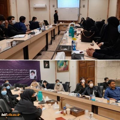 جلسه شورای مرکزی بسیج دانشجویی دانشگاه فرهنگیان در محل سازمان بسیج دانشجویی