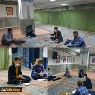 دیدار اعضای معاونت گفتمان سازی و مطالبه گری بسیج دانشجویی دانشگاه فرهنگیان قم با حمیدرضا قائم پناه، معاونت گفتمان سازی و مطالبه گری مرکز بسیج دانشجویی فرهنگیان