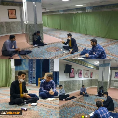 دیدار اعضای معاونت گفتمان سازی و مطالبه گری بسیج دانشجویی دانشگاه فرهنگیان قم با حمیدرضا قائم پناه، معاونت گفتمان سازی و مطالبه گری مرکز بسیج دانشجویی فرهنگیان