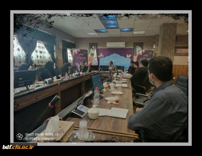 نشست حضوری حوزه بسیج دانشجویی دانشگاه فرهنگیان  فارس با مدیرکل آموزش و پرورش استان فارس