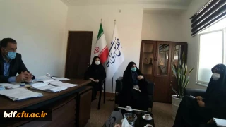  دیدار جمعی از دانشجو معلمان فرهنگیان اهواز با رئیس مجمع نمایندگان استان خوزستان